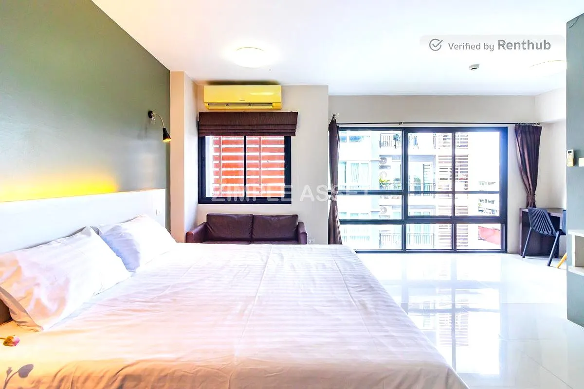 รูปภาพ อพาร์ทเมนท์สไตล์คอนโด บนถนนสุขุมวิท77 ย่านอ่อนนุช ตกแต่งพร้อมเข้าอยู่ รับทั้งสัญญาระยะสั้นและระยะยาว | อพาร์ทเม้นท์ หอพัก ที่พัก ห้องพัก - รูปที่ 2/77